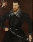 Hieronimo Custodis Portrait of a Gentleman, Probably Wilson Gale oil painting artist